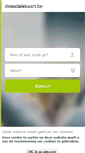 Mobile Screenshot of desocialekaart.be